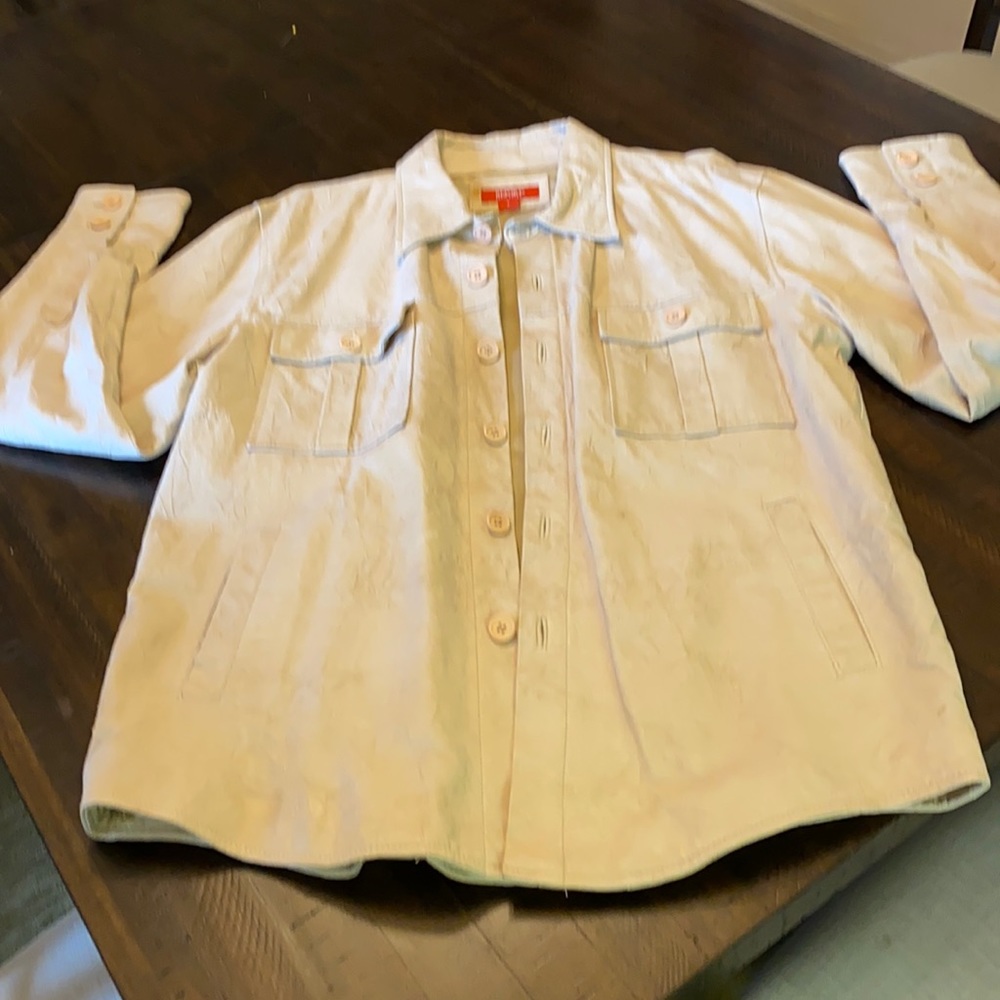 Report Collection 100% leather jacket (large)